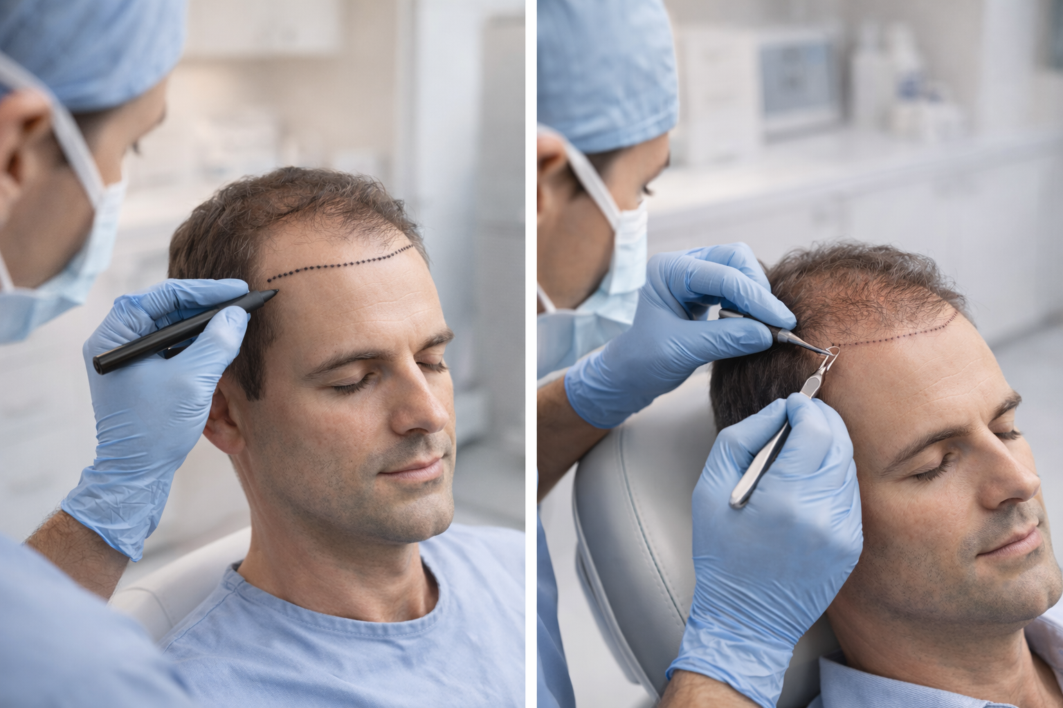 Hair transplant intro